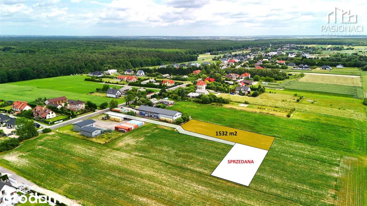 Ustawne działki budowlane Prawiedniki, gm. Głusk - Pełny obrazek: 2/11
