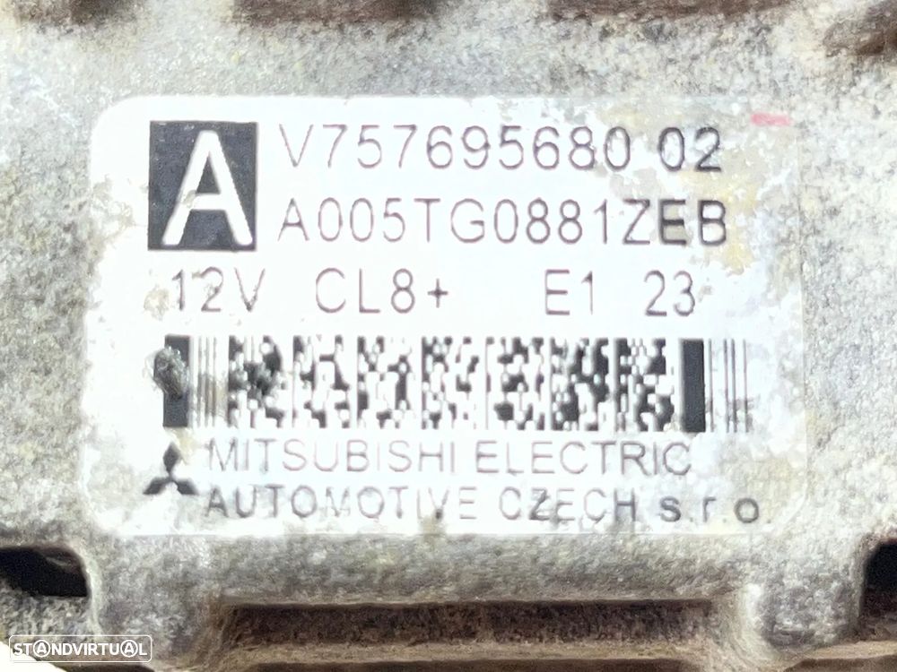 Alternador CITROËN C3 II 1.4 VTi Ref. V75769568002 - NO. 50310 - 4