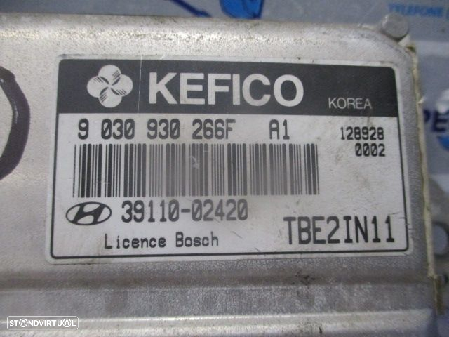 Centralina 9030930266F 3911002420 HYUNDAI GETZ 2003 1.1I 60CV 5P CINZA - 3