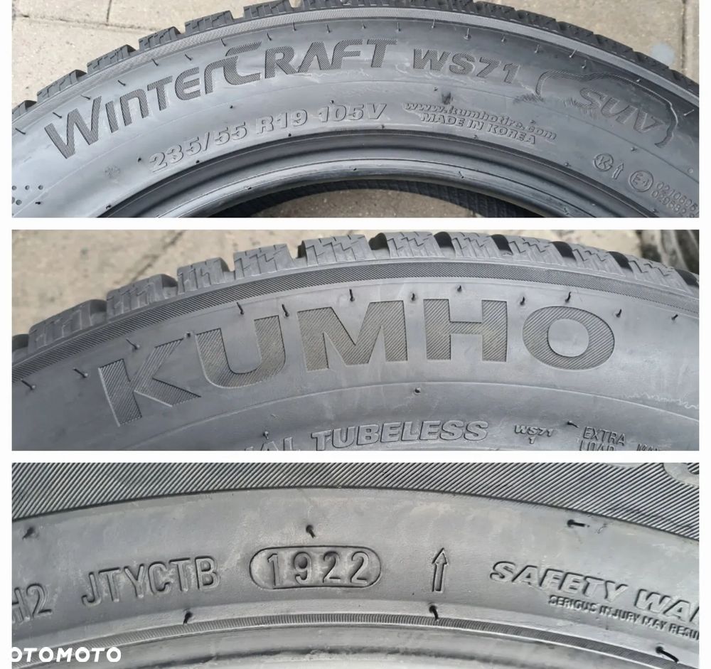 Kumho WinterCraft WP52 235/55R19 105 V - 5