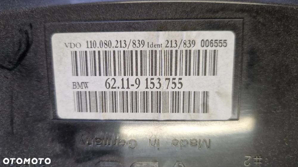 BMW E60 E61 LIFT LICZNIK 9153755 - 3