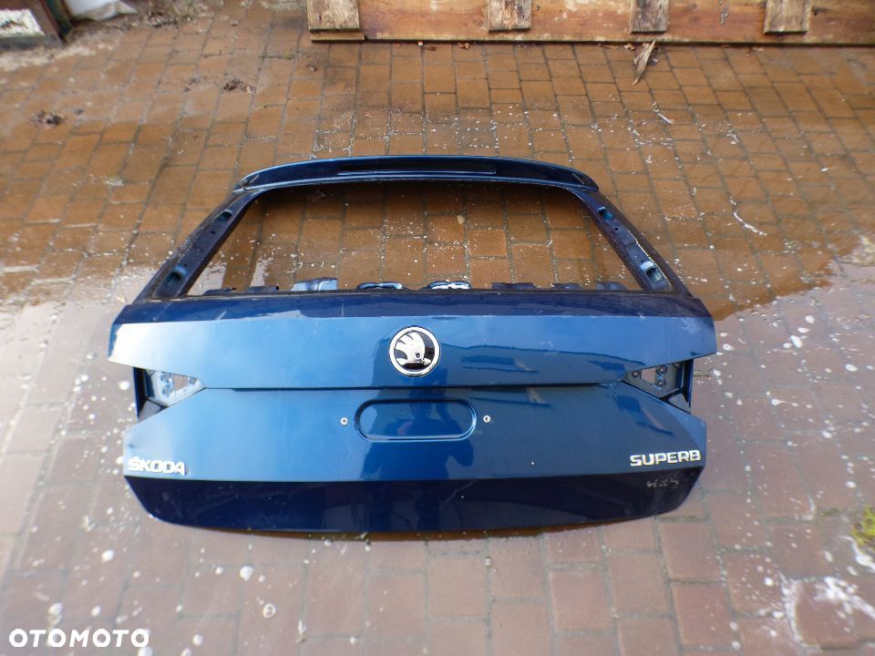 SKODA SUPERB III 3 3V KOMBI KLAPA TYŁ TYLNA - 1