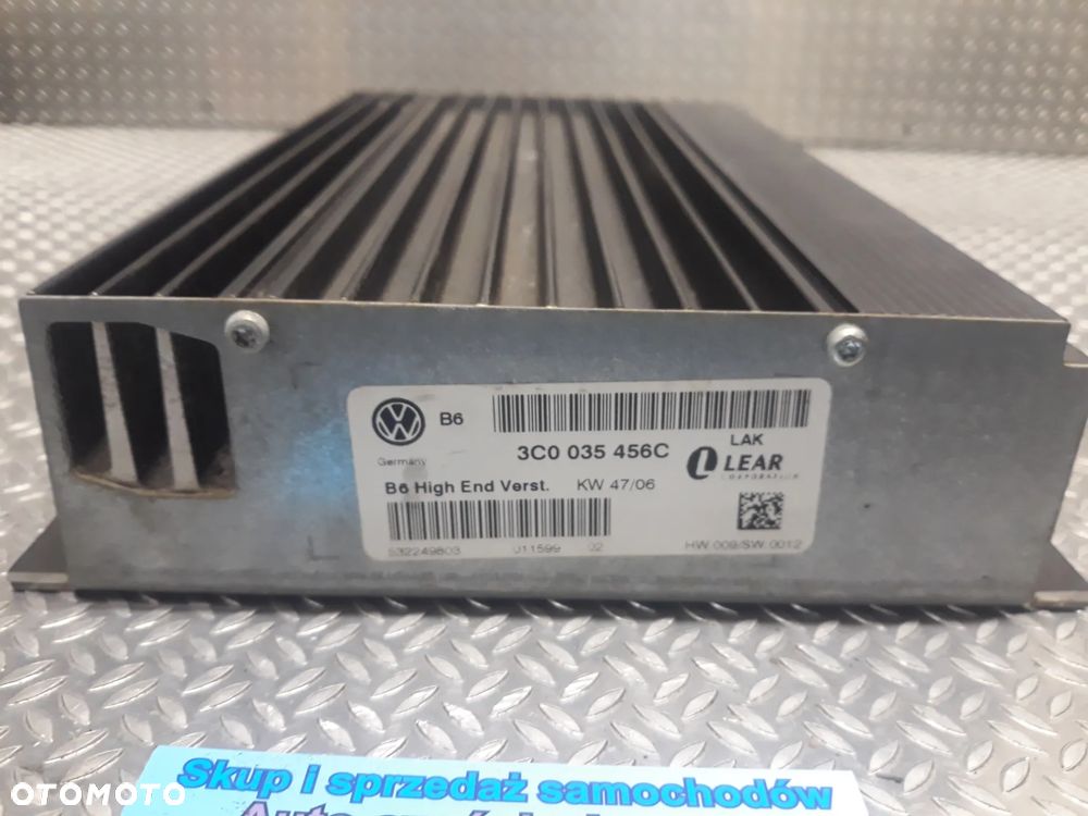 GŁOŚNIKI VOLKSWAGEN PASSAT B6 LIFT DYNAUDIO  3C0035454B 3C0035453B  3C0035411B WZMACNIACZ  3C0035456C - 7