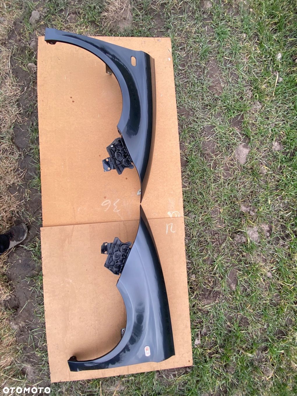 SEAT ALTEA 04-15 BŁOTNIK PRAWY PRZEDNI LW7Z ŁADNY BEZ RDZY ORYGINAŁ - 1