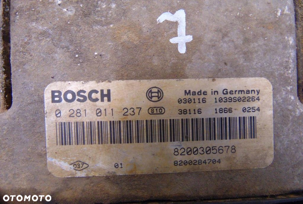 NISSAN PRIMERA P12 1.9DCI KOMPUTER SILNIKA 0281011237 - 2