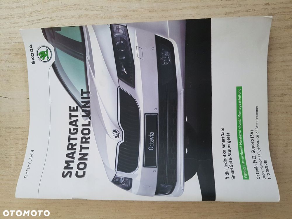 skoda octavia 5e superb 3v moduł telefonu smartgate 6v0919653c 5e0063218 - 4