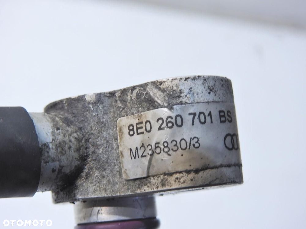WĄŻ RURKA KLIMATYZACJI AUDI A4 B7 2.0 TFSI 8E0260701BS - 6