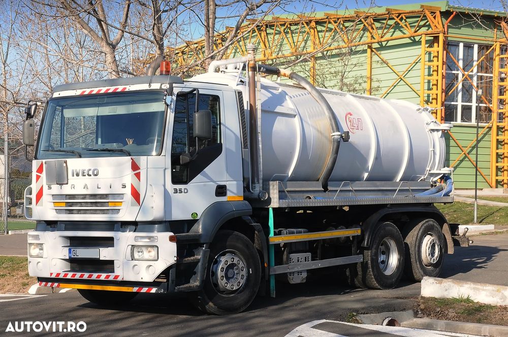 Iveco Stralis 350 Camion Autospeciala Vidanja 14 mc - 1