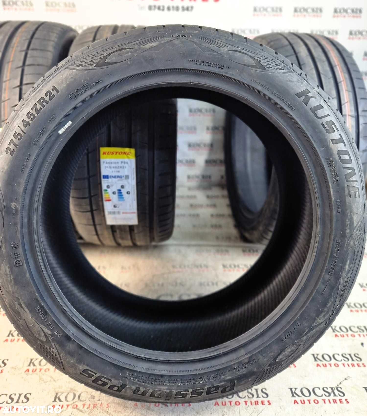 275 45 21 cu 315 40 21 - Set anvelope noi vara - KUSTONE - 4