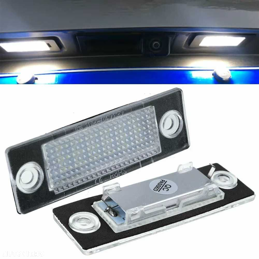 Lampi Numar LED Portbagaj VW Golf 5, Jetta MK5, Passat B5.5 B6 Superb - 7
