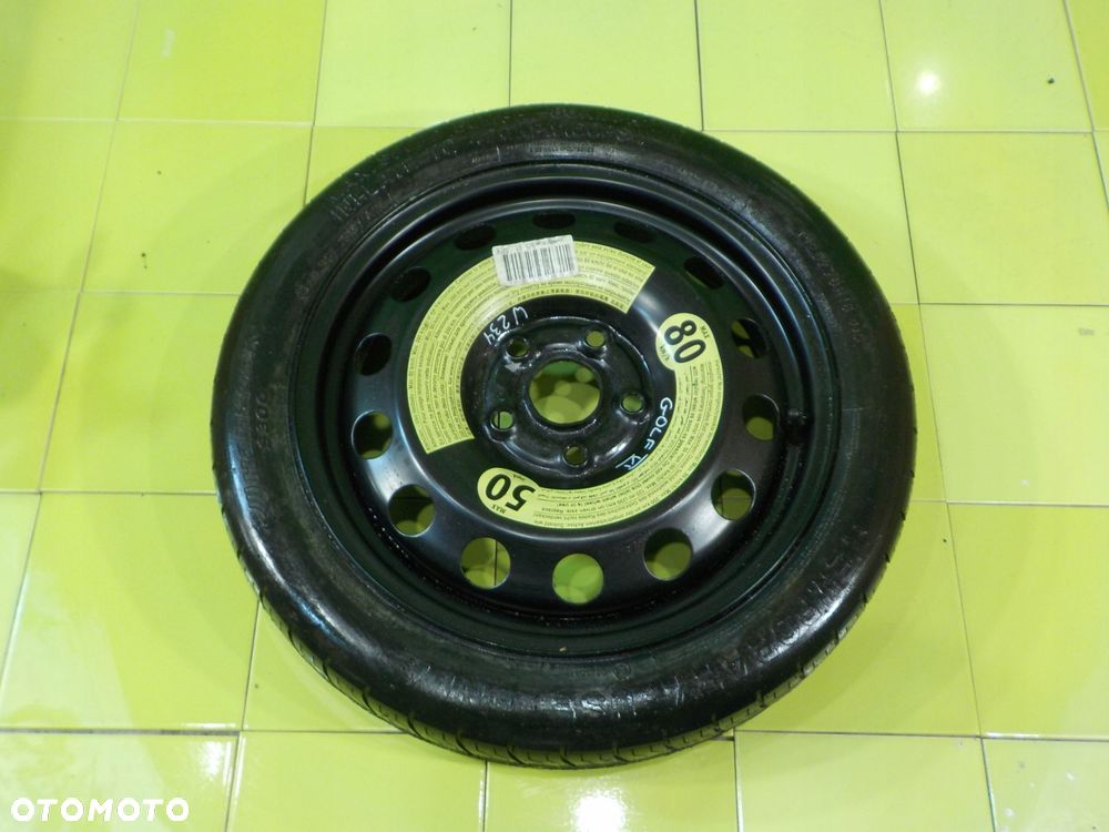 GOLF VI A3 8P kolo dojazdowe 125/70/16 5x112 - 1