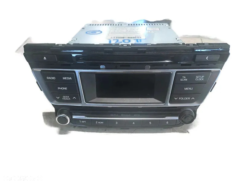 HYUNDAI I20 15r RADIO RADIOODTWARZACZ BLUETOOTH 96170-C8250 - 2