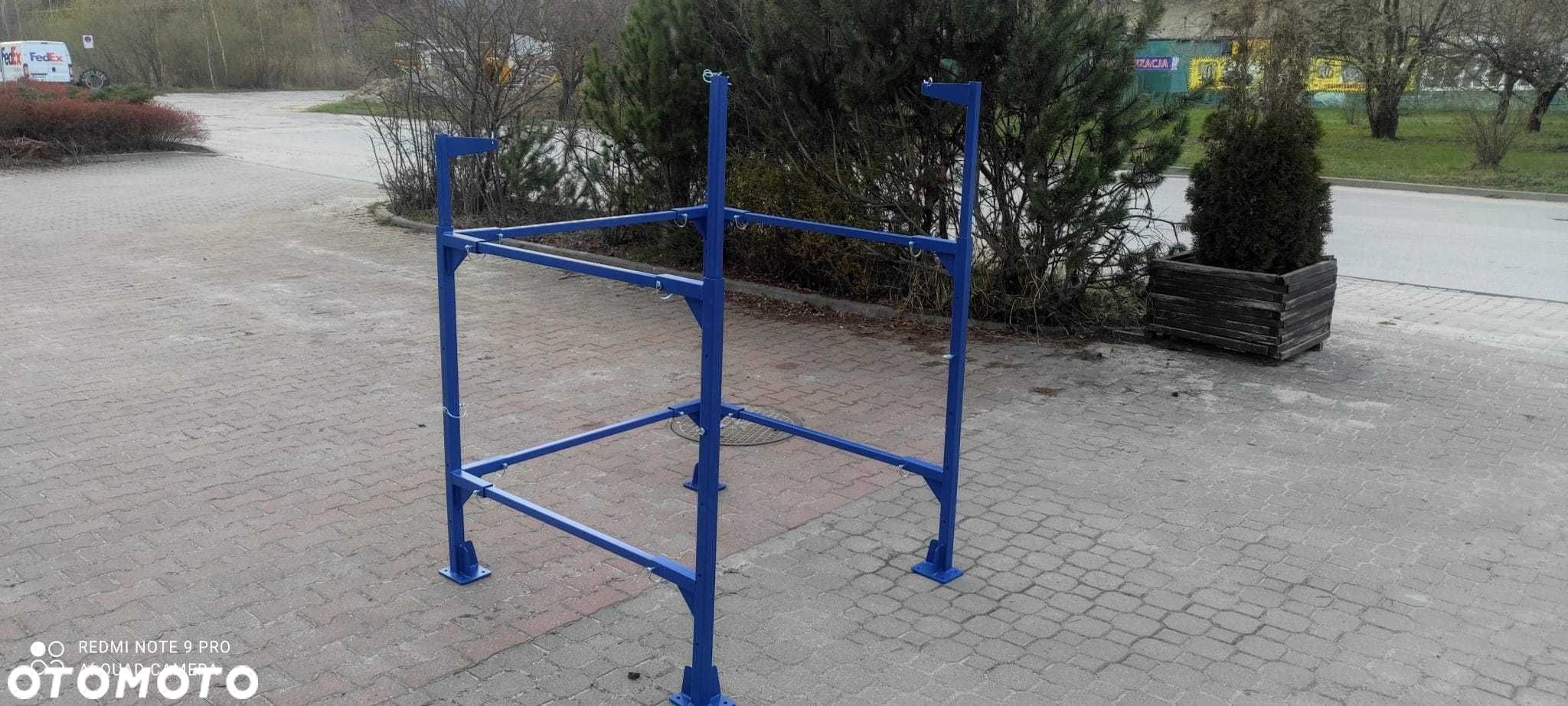 Praktyczny stalowy stojak do worków typu big bag - 1