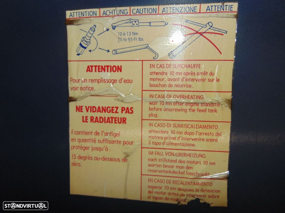 Citroen visa capot - 6