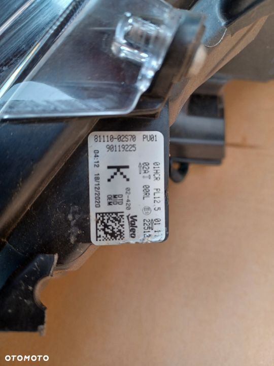 Full Led przedni prawy Toyota Corolla L21 E21 lampa 81110-02S70 - 7