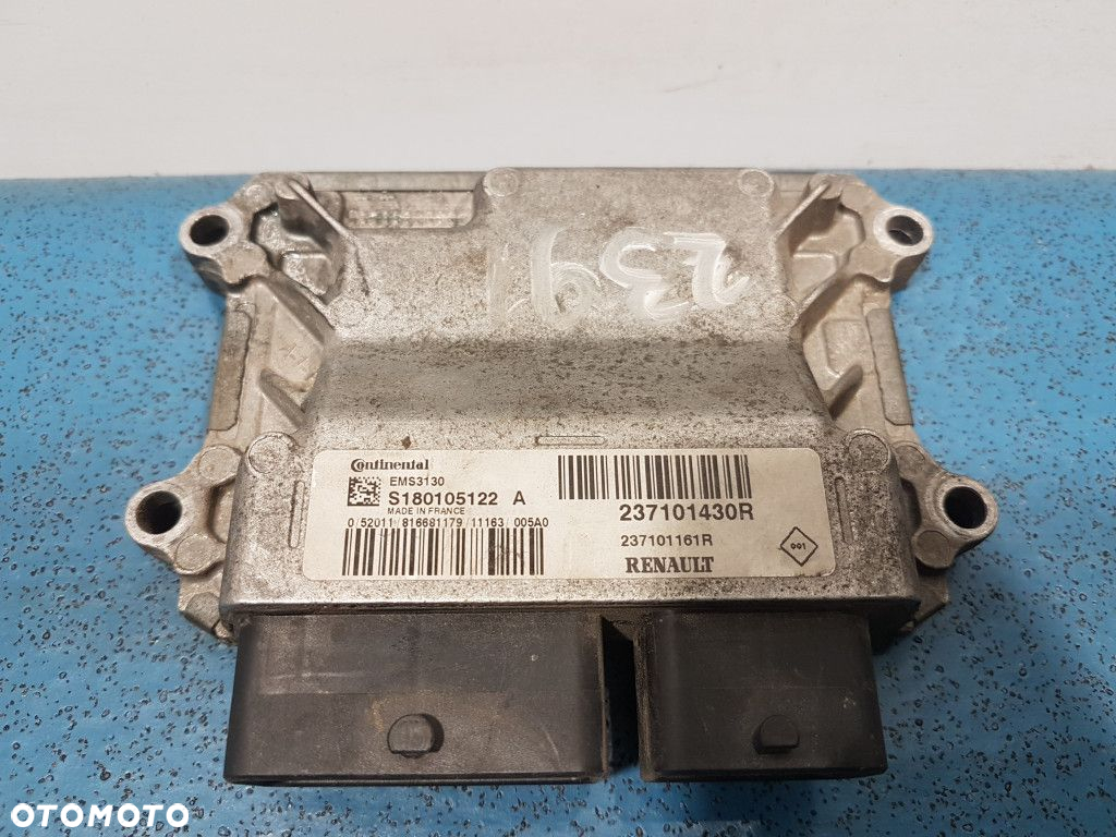 DACIA LOGAN I LIFT 1.6B STEROWNIK SILNIKA 237101430R - 3