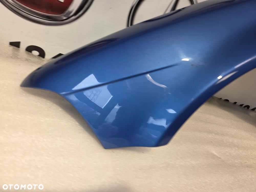 BMW E36 COUPE LEWY ŁADNY BŁOTNIK KOLOR BŁĘKITNY METALIK NR AUKCJI BŁ231 - 3