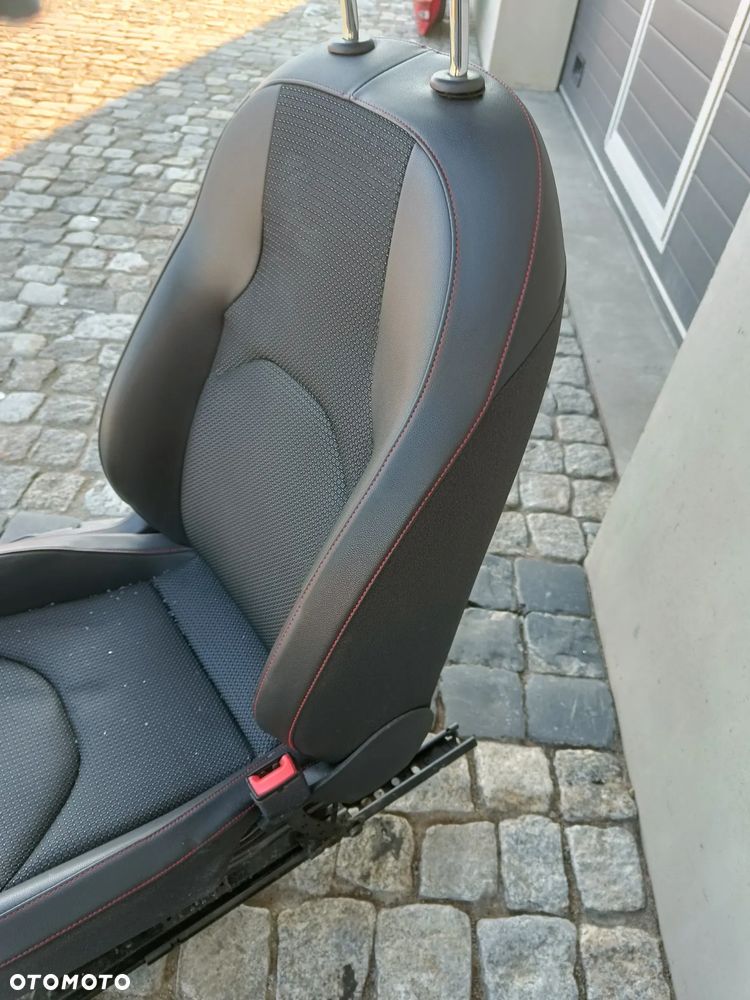 Fotele Seat Leon 3 III FR Skóra Kanapa Przekładka Siedzenia - 15