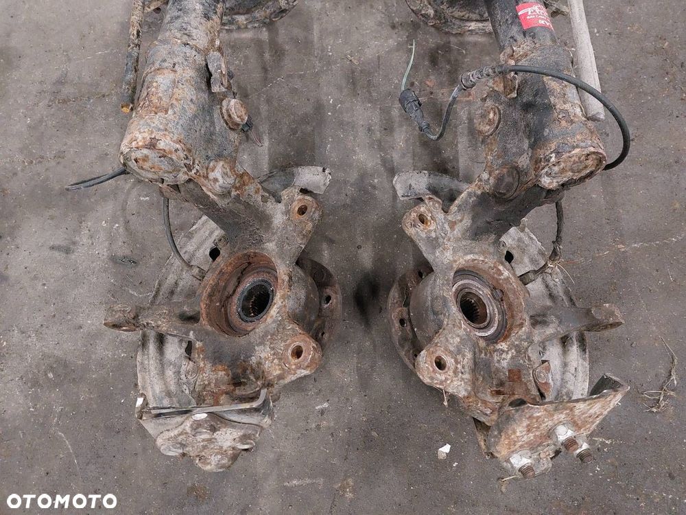 AMORTYZATOR SPRĘŻYNA ZWROTNICA LEWY + PRAWY PRZÓD RENAULT MEGANE III - 6