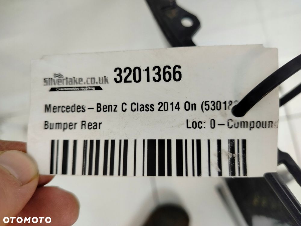 mercedes c klasa w205 coupe 14r- zderzak tył tylny pdc kompletny - 13