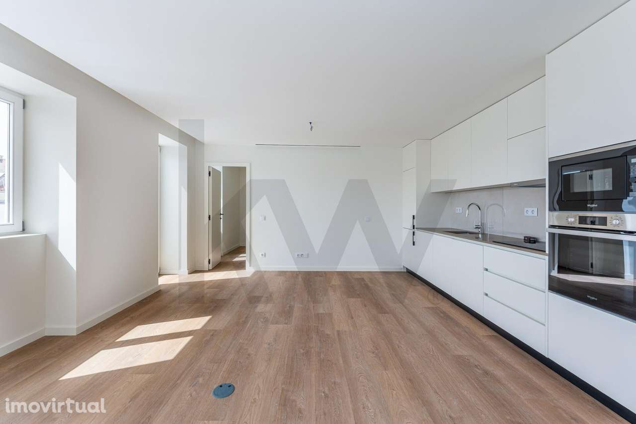 Apartamento T2 novo com varanda no Centro Histórico de Viana do Castel - Grande imagem: 4/39