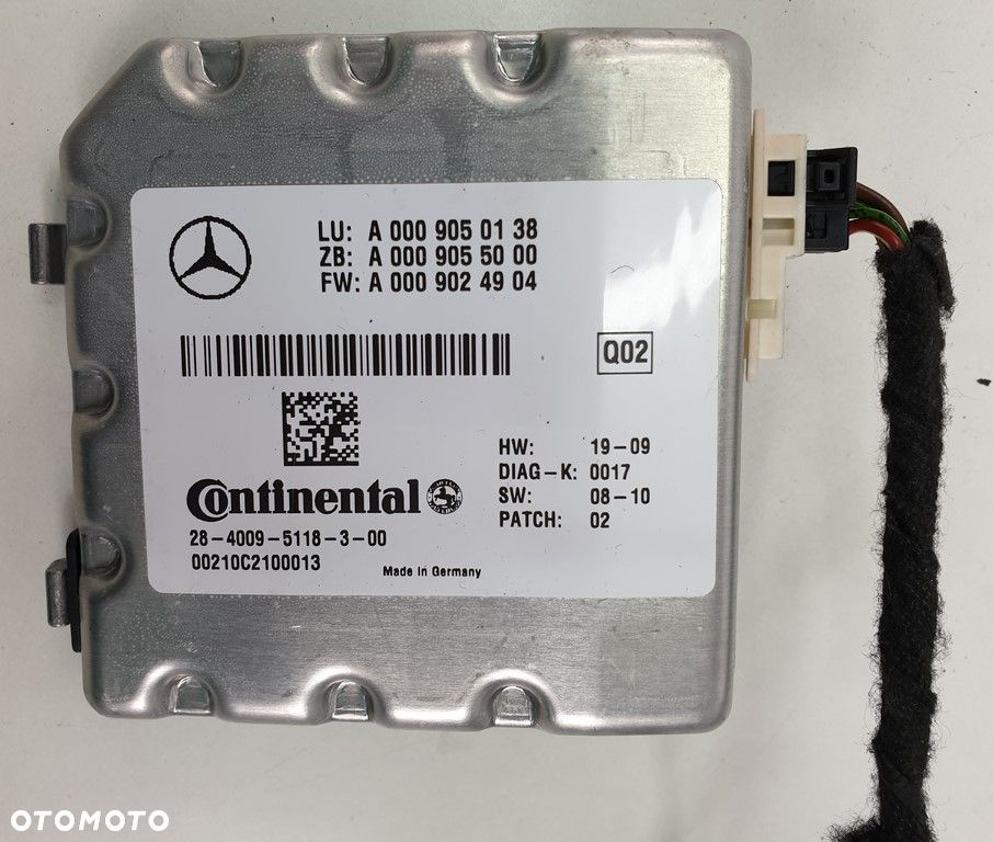 KAMERA NIGHTVISION MERCEDES W207 W212 A0009050138 - 2