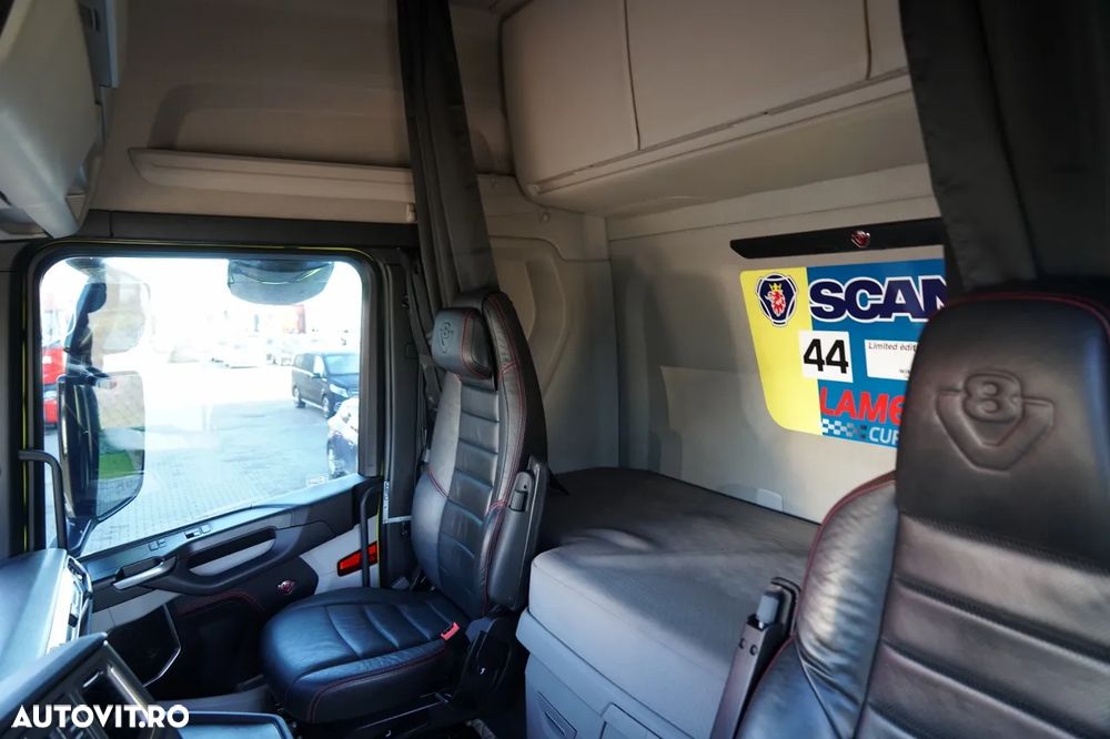 Scania S 520 / V8 / RETARDER / I-PARK COOL / COMPLET AIRMATIC / PIELE / - 25