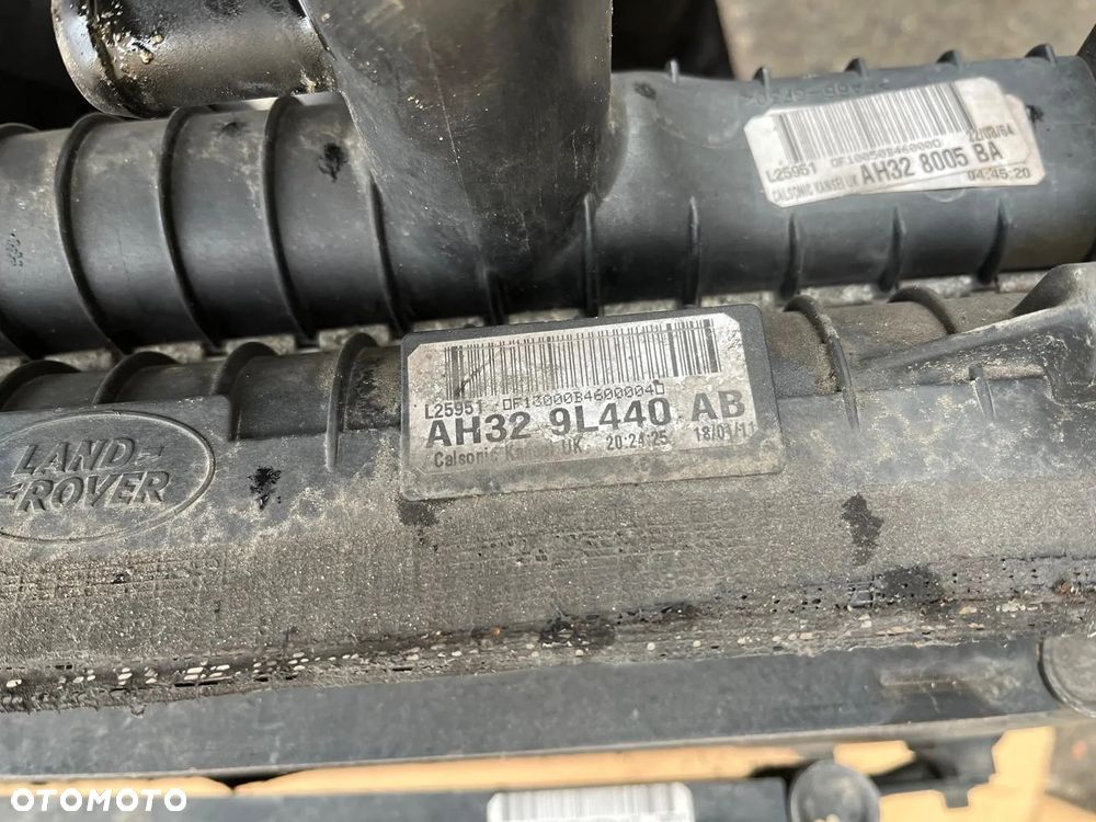 Chłodnica chłodnice komplet Land Rover Discovery 4 IV 3.0 D - 3