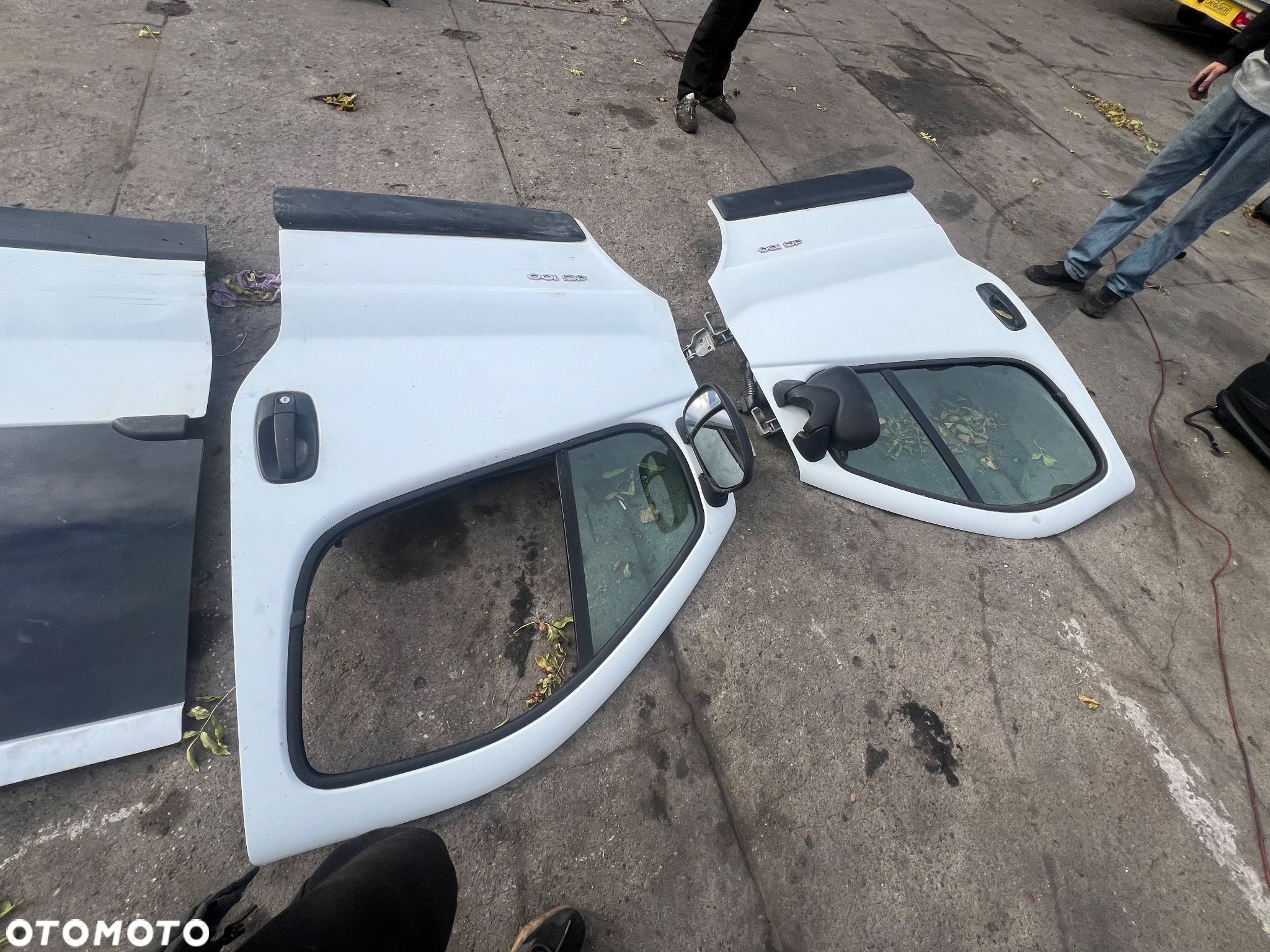 Renault trafic drzwi przednie prawe lewe przód klapa tył tylna drzwi boczne przesuwne - 1
