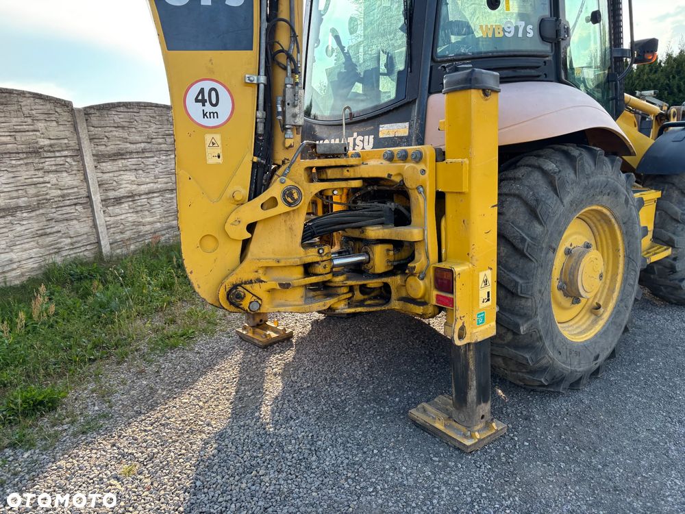 Komatsu WB97S-5EO 2015r 4x4x4 koparko ładowarka dżojstiki - 22