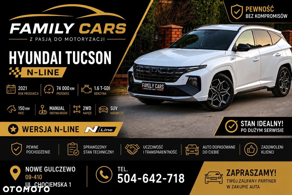 Hyundai Tucson 1.6 T-GDi N Line 2WD