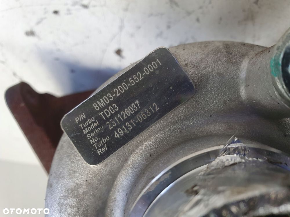 TURBOSPRĘŻARKA Ford Transit MK7 VII 2.2 TDCI TURBOSPRĘZARKA turbo 49131-053 - 2