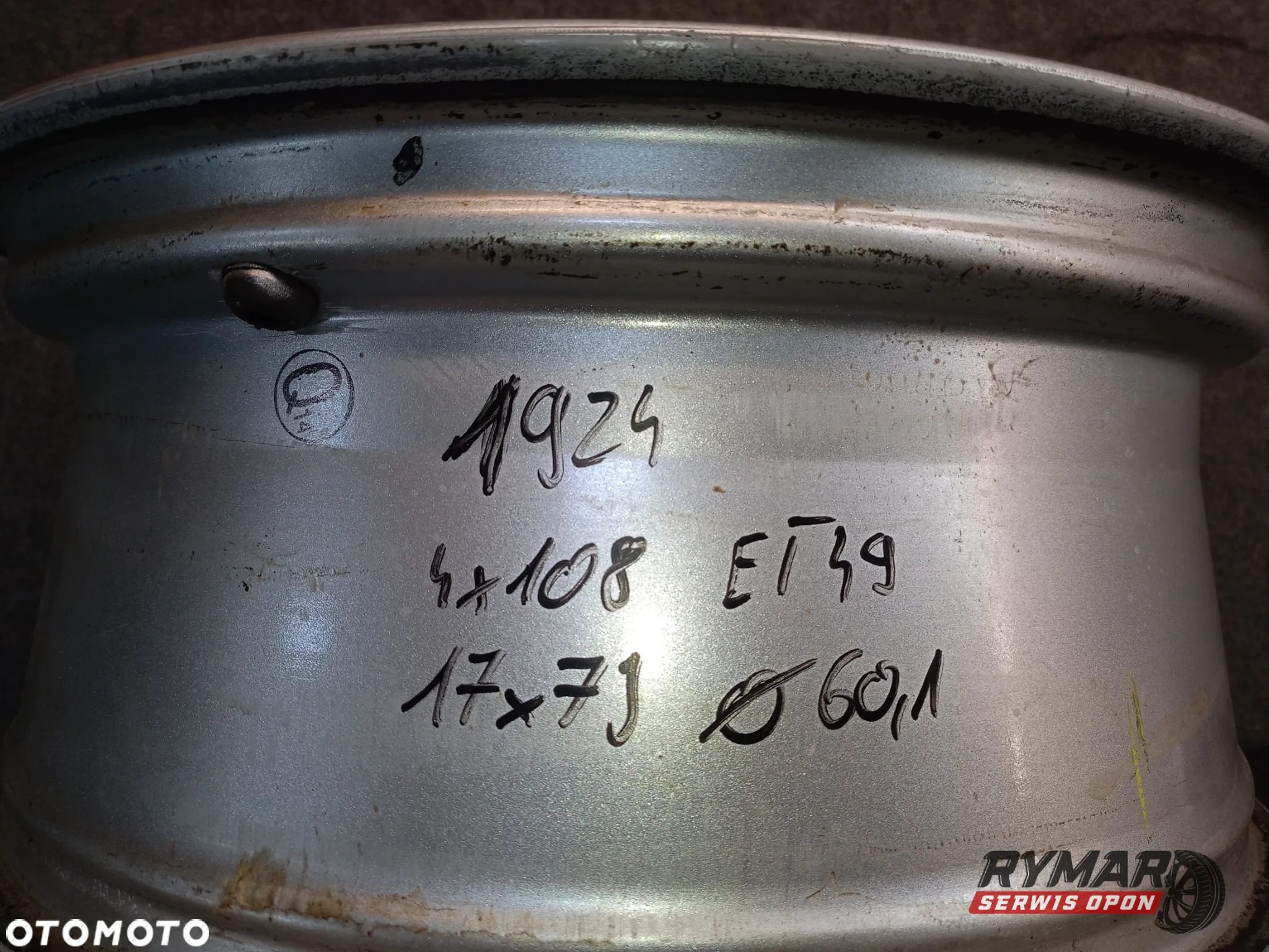 ALUFELGI 17" 4X108 ET49 OEM FORD ORYGINAŁ KOMPLET - 10