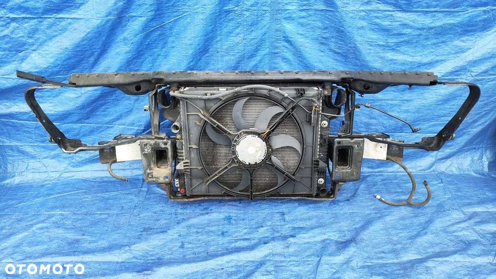 PAS PRZEDNI KOMPLETNY WZMOCNIENIE BELKA OKULAR CHŁODNICE WENTYLATOR KOMPLET MERCEDES R-KLASA W251 R350 3.5 V6 BENZYNA - 6