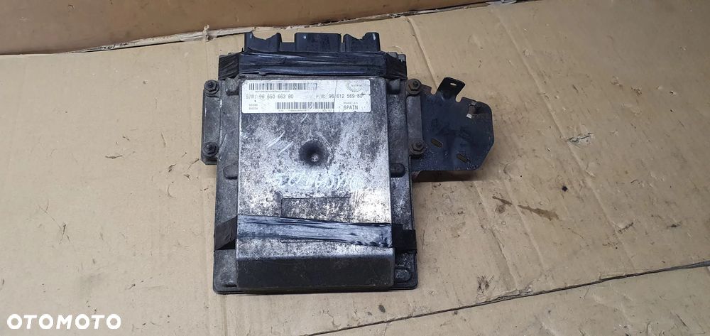 Komputer sterownik silnika Fiat Ducato III Boxer Jumper 2.2 9665066380 9661256980 - 5