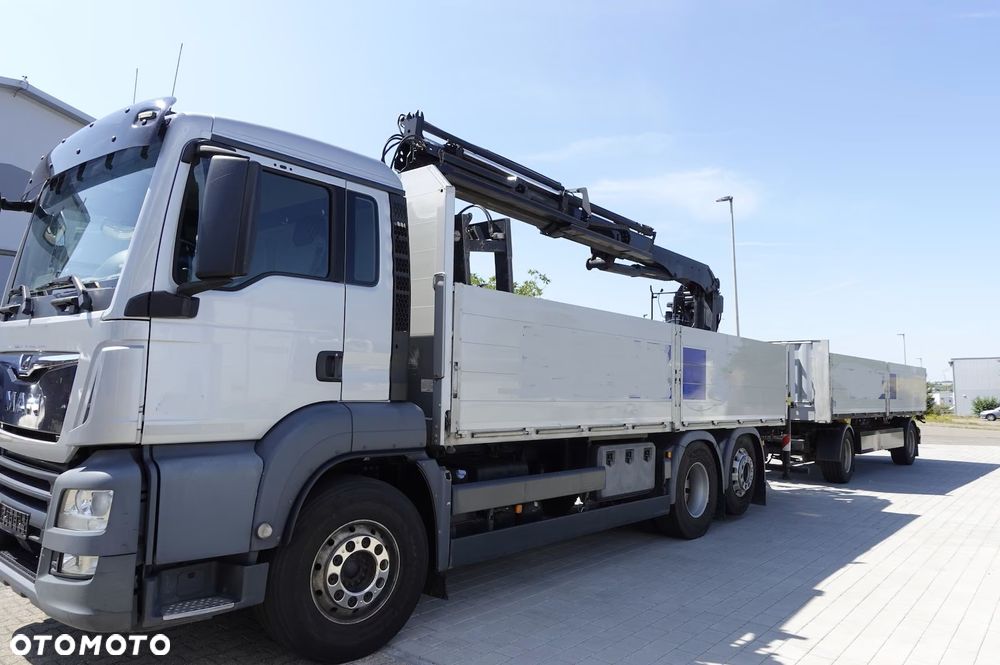 MAN TGS 26.460 6x2 + Żuraw PALFINGER PK 15001L + Przyczepa KRONE AZ | 460 KM | EURO 6 | ZESTAW - 7
