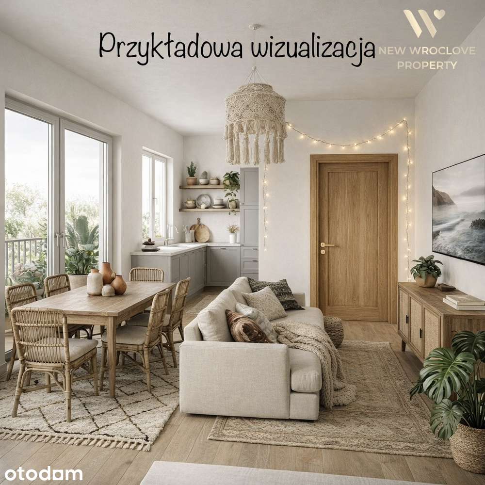 Ostatnie mieszkanie 5 pokoi balkon i Ogródek