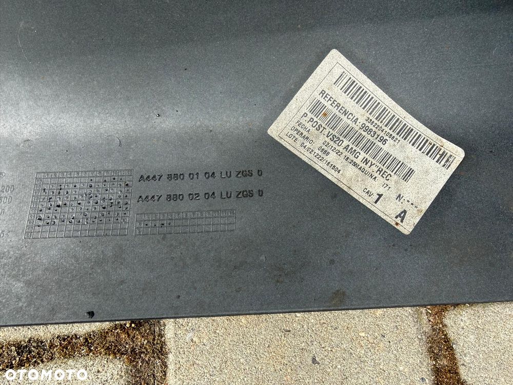 MERCEDES V KLASA V447 W447 AMG ZDERZAK TYŁ 6xPDC A4478800104 KOLOR 197 9197 - 15