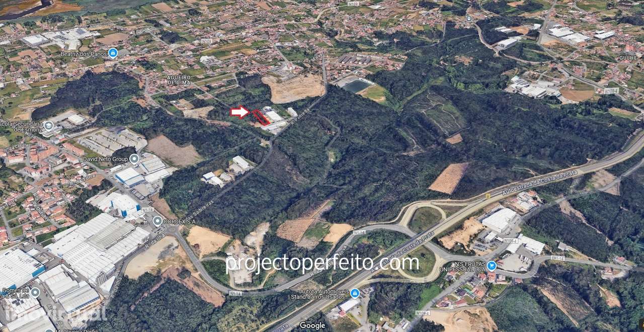 Lote Industrial  Venda em Paramos,Espinho - Grande imagem: 3/8