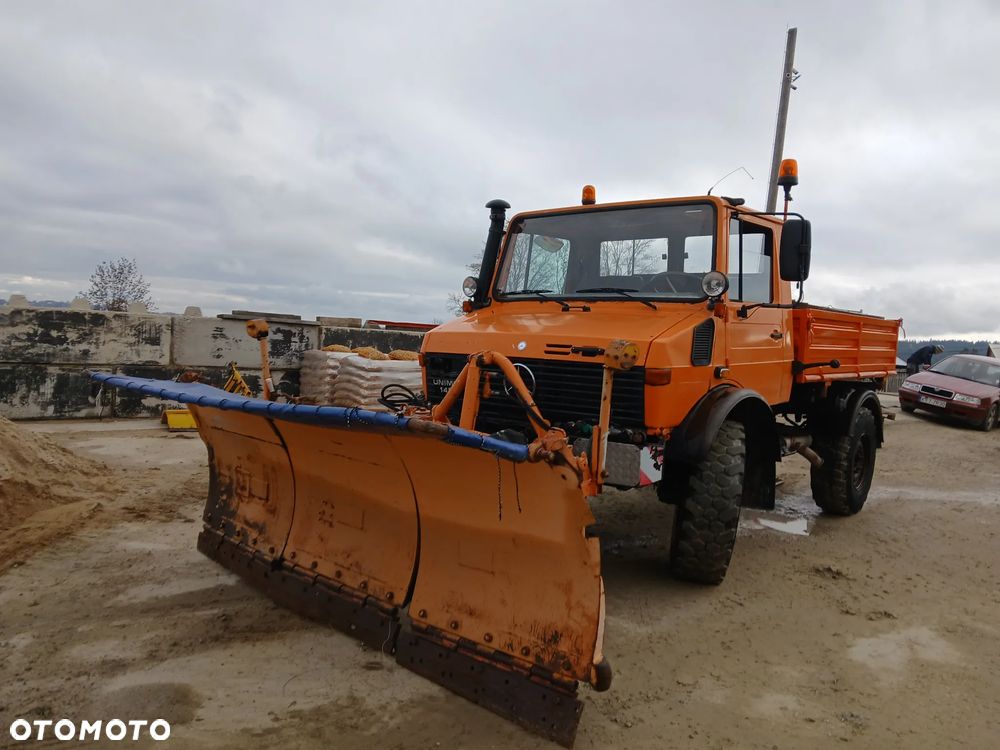 Mercedes-Benz Unimog 1450 4x4 Czołownica Ciagnik rolniczy - 8