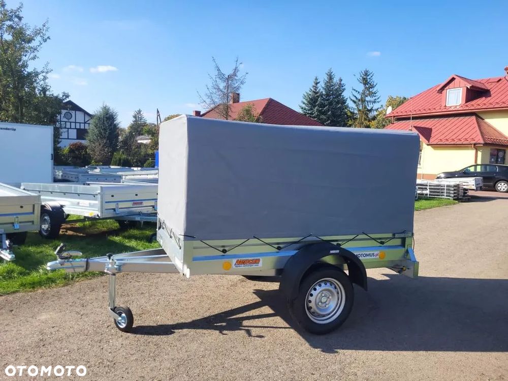 Neptun Przyczepa Neptun N7-202PTD ze stelażem i plandeką H80 cm 202x114x30 - 16