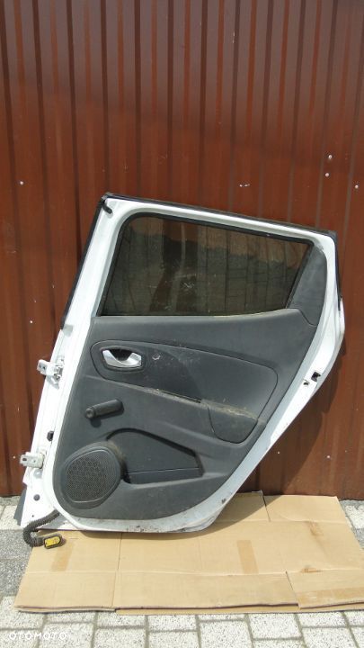 RENAULT CLIO IV 4 HB DRZWI PRAWE TYŁ TYLNE KOMPLETNE - 9