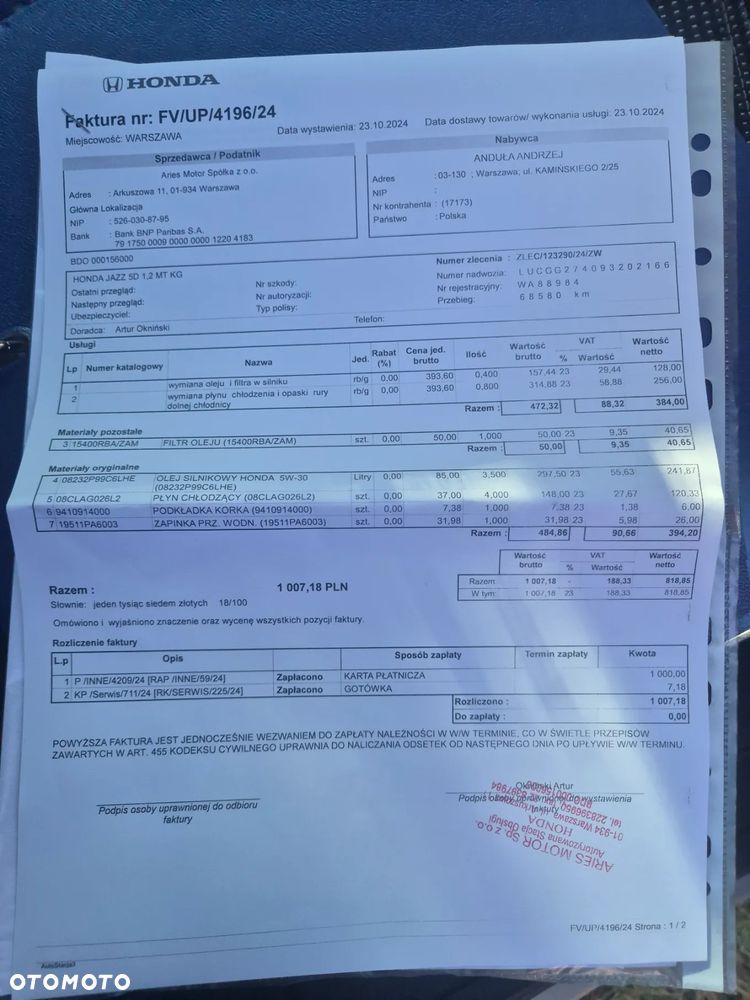 Honda Jazz 1.2 Trend - 8