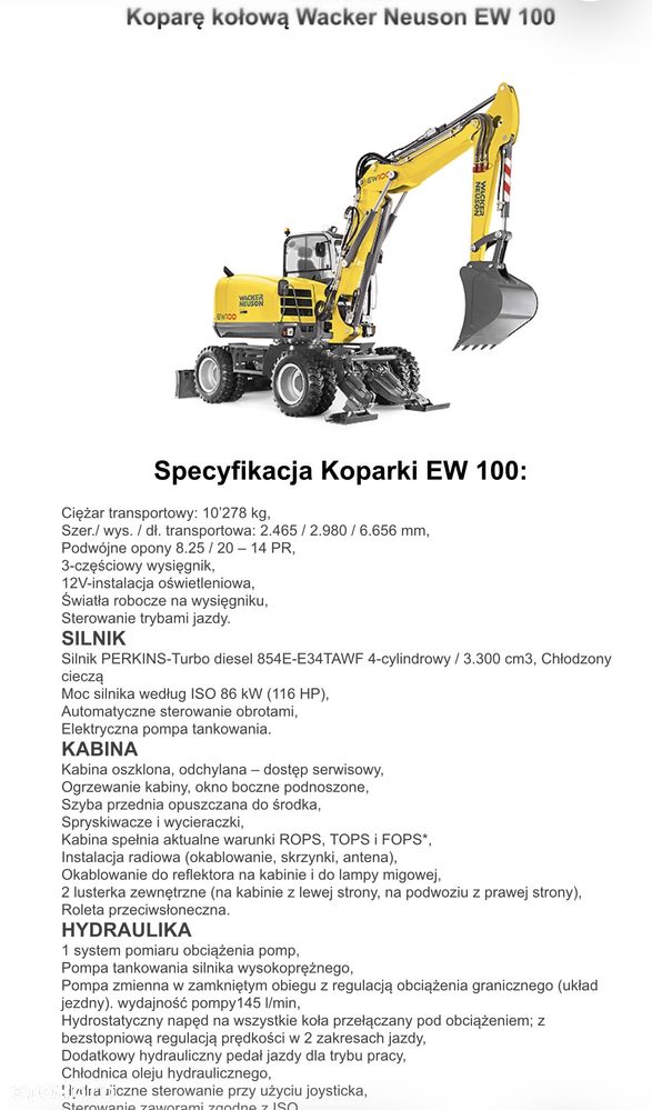 Wacker Neuson Ew100 - 4