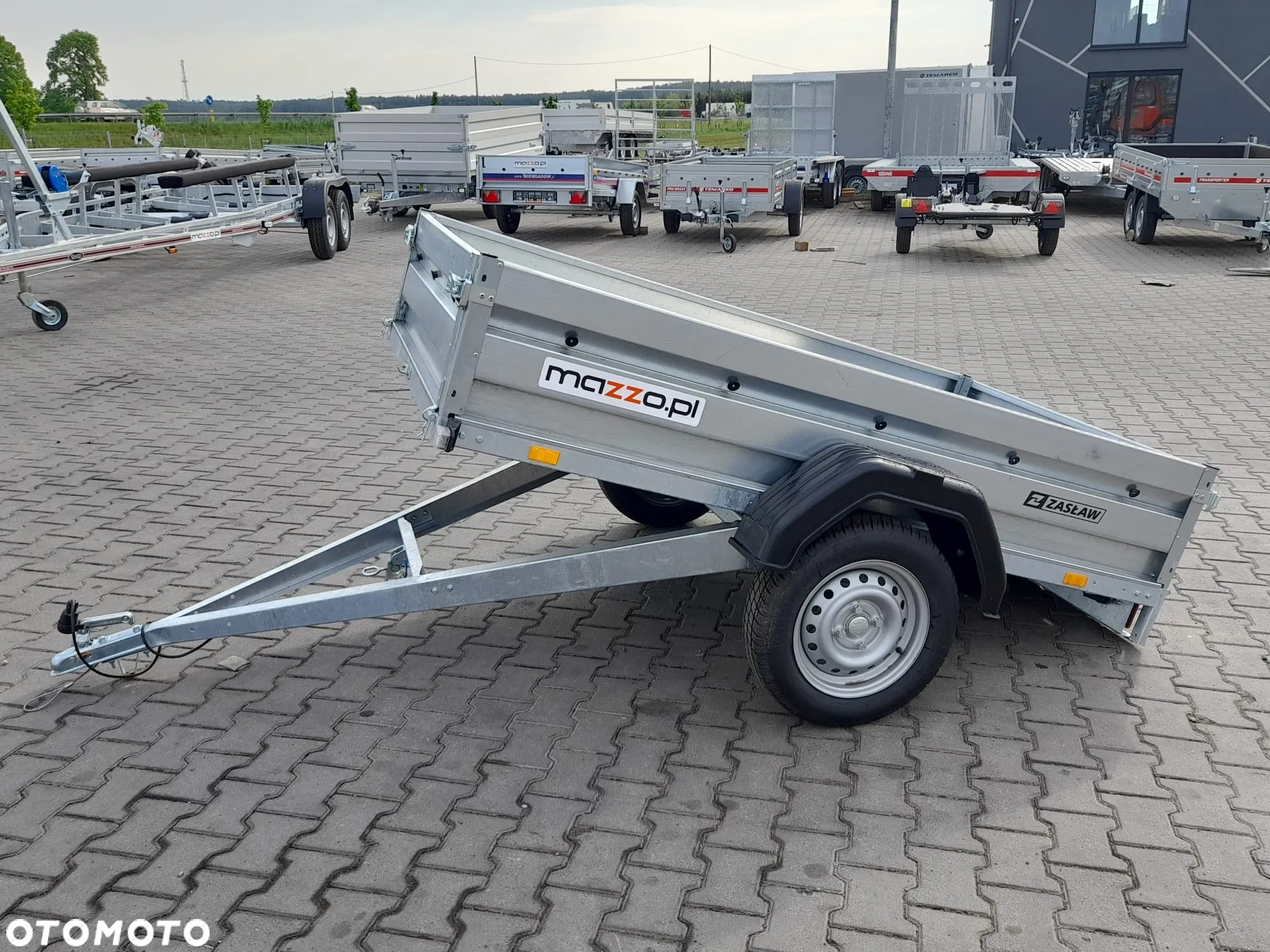 Zaslaw Dostawa Przyczepka uchylna DMC750kg 205x122x35cm SOLIDNA I MOCNA! HIT! - 18