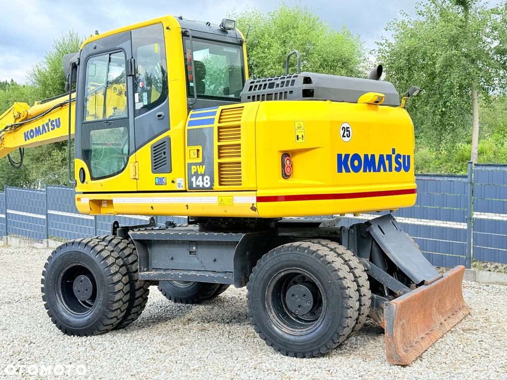 Komatsu * Komatsu PW 148  *ROTOTILT * Sprowadzona * Koparka Kołowa * - 21
