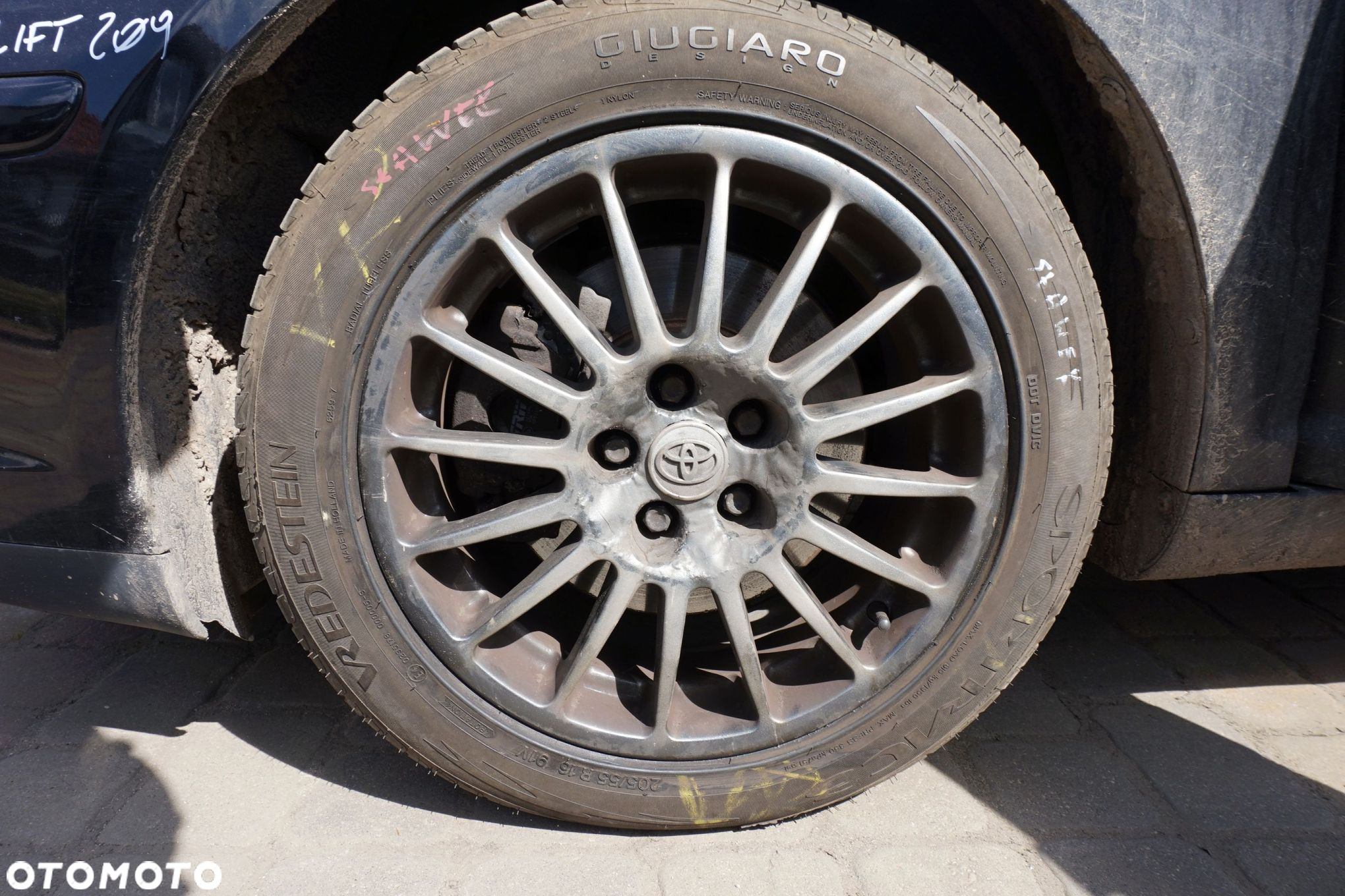 KOŁA FELGI ALUFELGI AVENSIS II T25 LIFT 16 5X114.3  16 5X114.3 TOYOTA 2006-2009 - 2