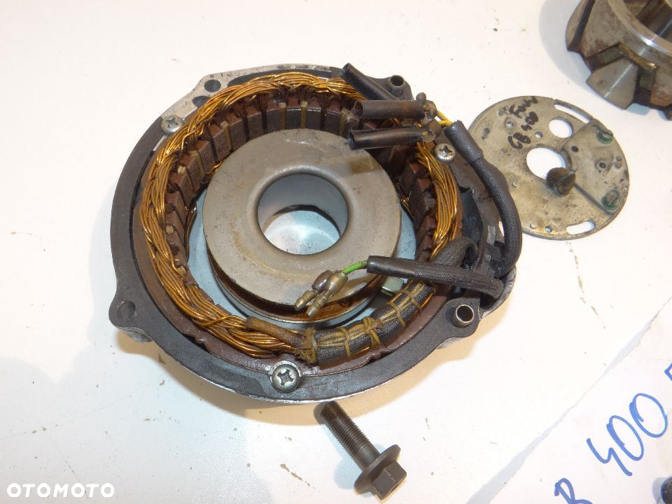 Honda CB 400 500 K Four przekaźnik impulsator alternator rozrusznik wałek rozrządu głowica dźwigienk - 16