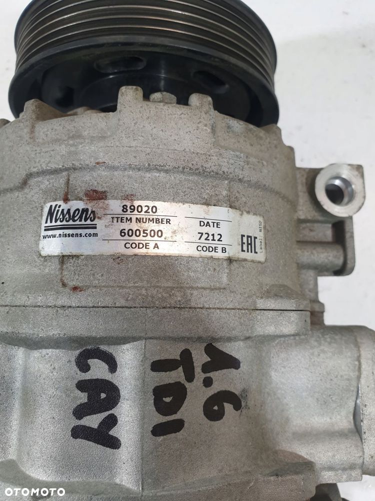 sprężarka klimatyzacji 89020 audi vw skoda 1.6 tdi - 7