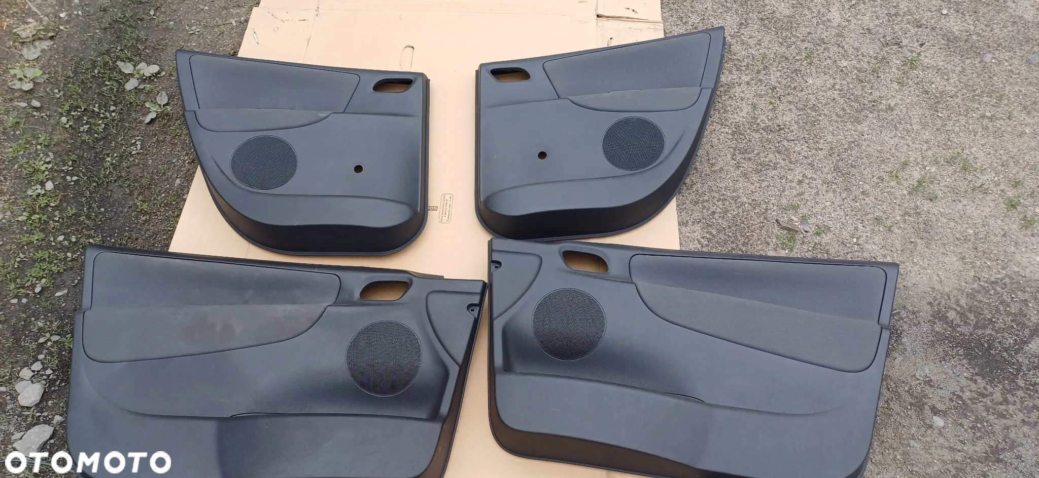 peugeot 207 sw lift boczki tapicerki drzwi 4sztuki komplet - 7